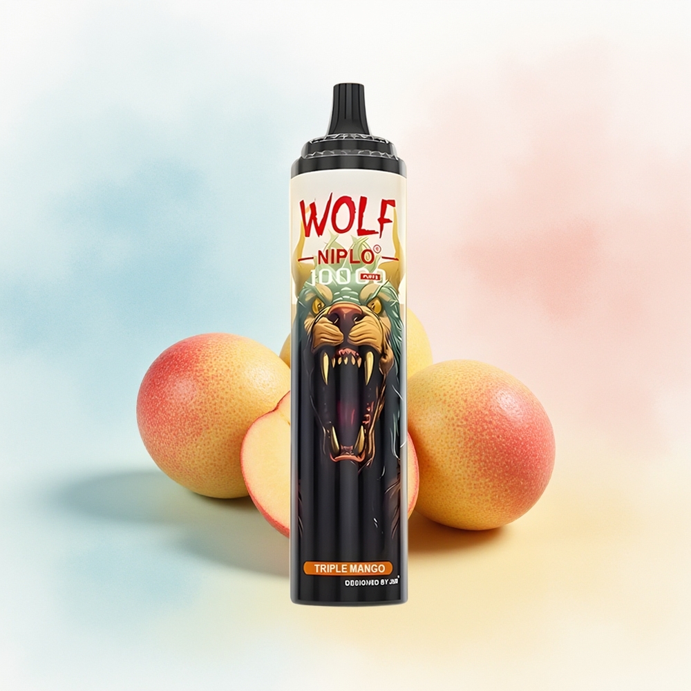 JNR Wolf Niplo 10000 Puffs Type-C Triple Mango Didžioji Prekyba Lietuva