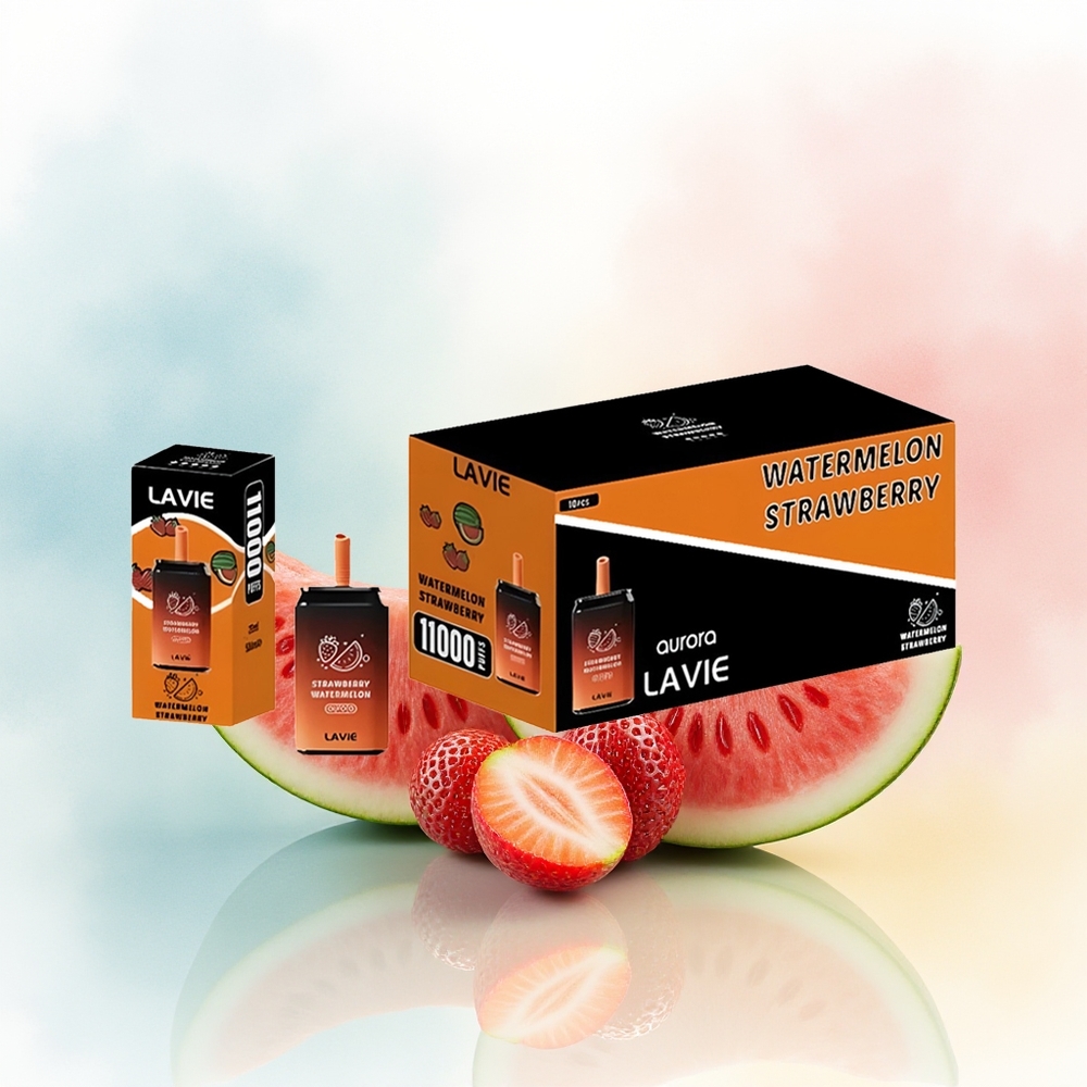 LAVIE Aurora 11000 Puffs 22ML 5% Braškė Vandenis Lithuania Wholesale