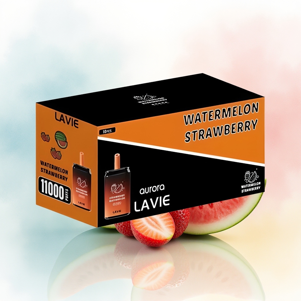 LAVIE Aurora 11000 Puffs 22ML 5% Braškė Vandenis Lithuania Wholesale