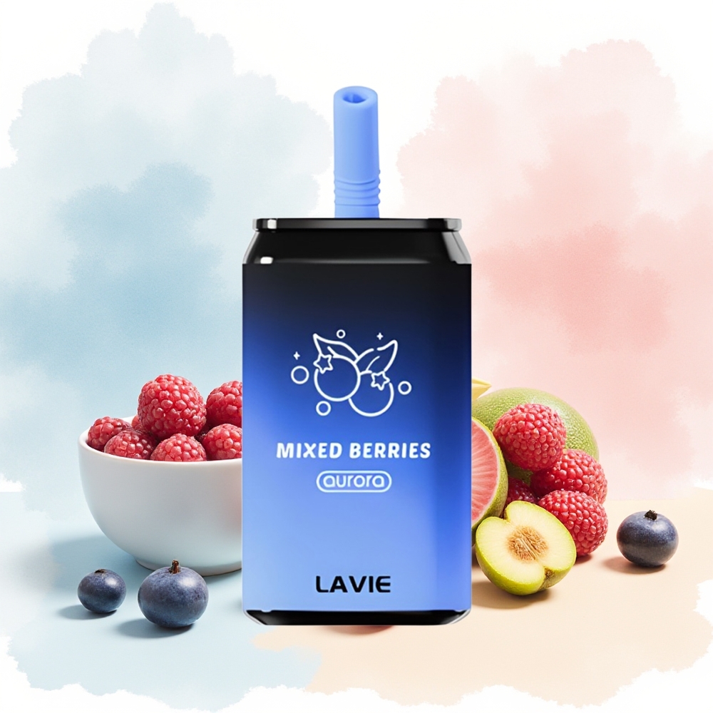 LAVIE Aurora 11000 Puffs 22ML 650mAh Mišrios Uogos Wholesale Lithuania