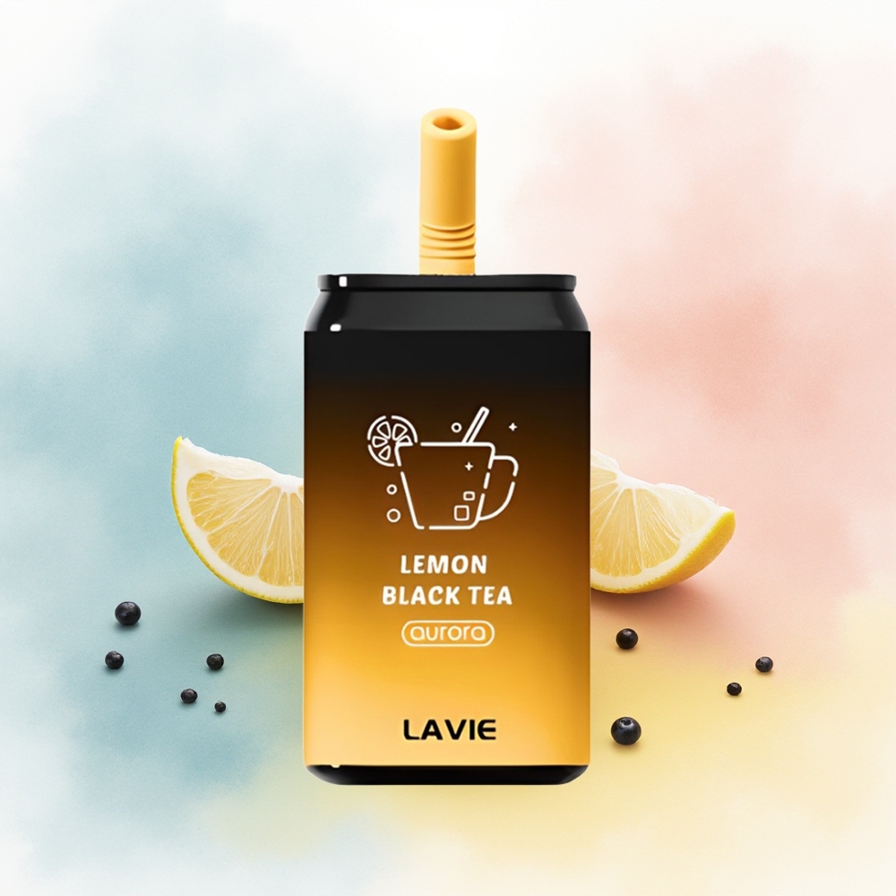 LAVIE Aurora 11000 Puffs 22ML Citrinų Juodoji Arbata Didmeninė Lietuva