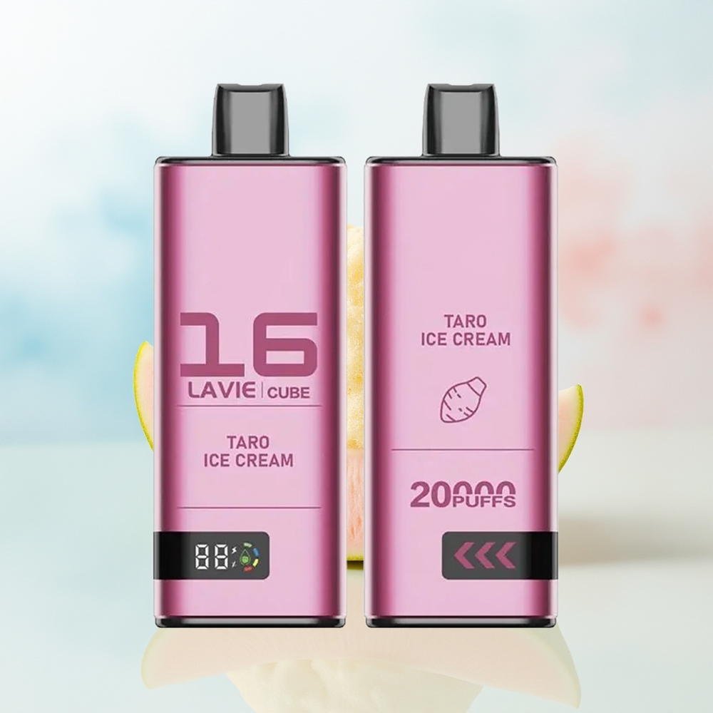 Lavie Cube 20000 Puffs 28ML Taro Ledų Kremas Wholesale Lithuania