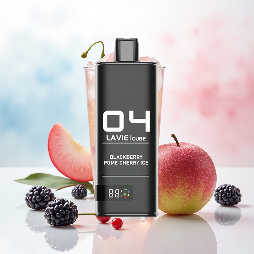 Lavie Cube 20000 Puffs 600mAh Juodųjų Serbentų Obuolių Uogienės Ledas Wholesale Lithuania