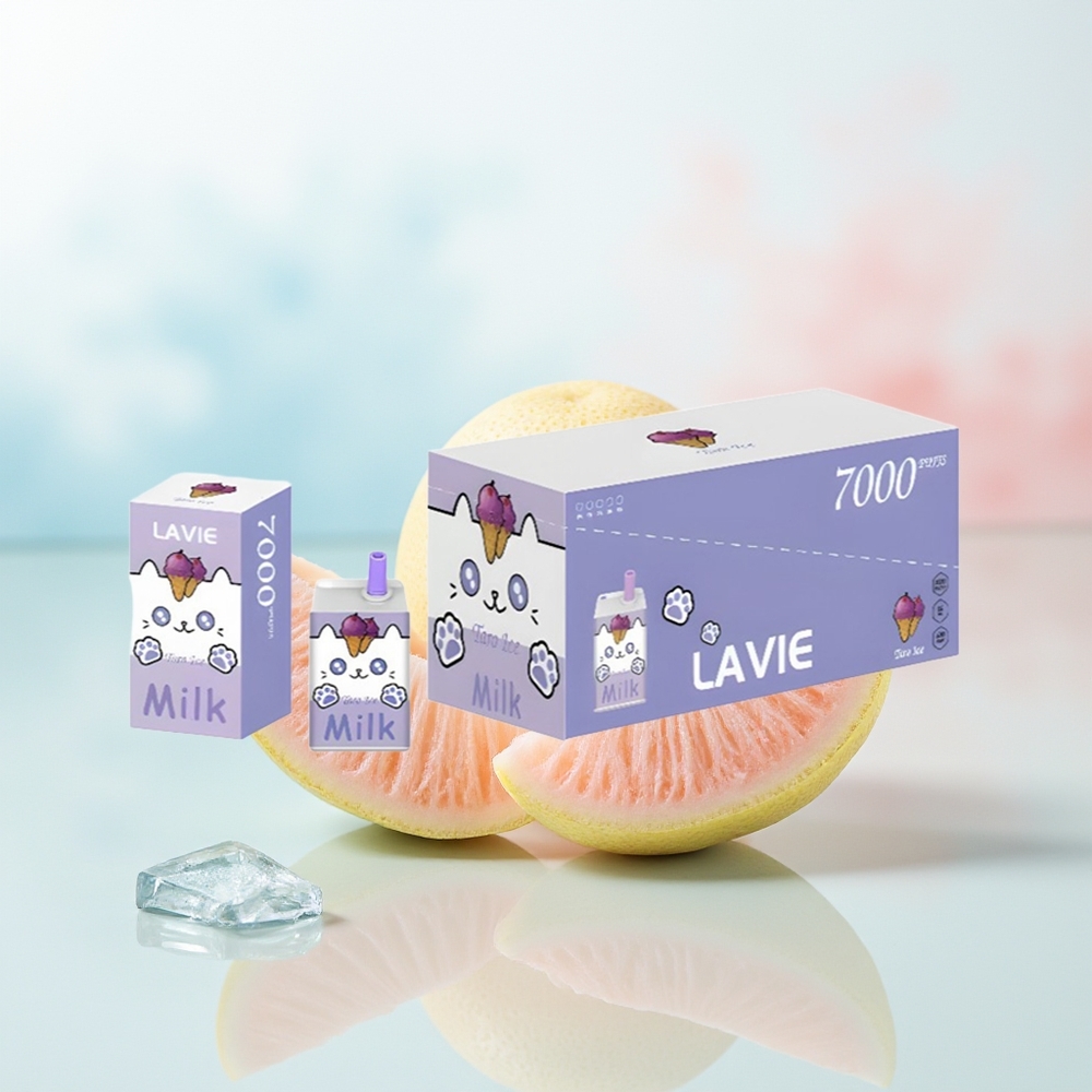 LAVIE Milk 7000 Pūsų 16ML Taro Ledas Wholesale Lithuania