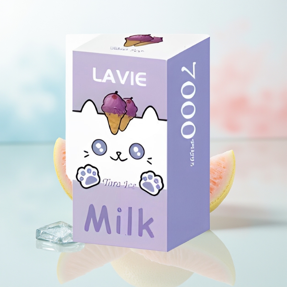LAVIE Milk 7000 Pūsų 16ML Taro Ledas Wholesale Lithuania