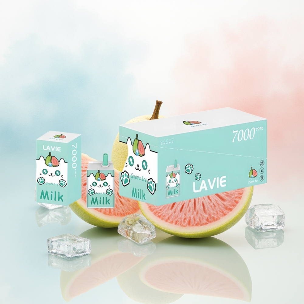 LAVIE Milk 7000 Puffs 16ML Guava Ledas Wholesale Lithuania