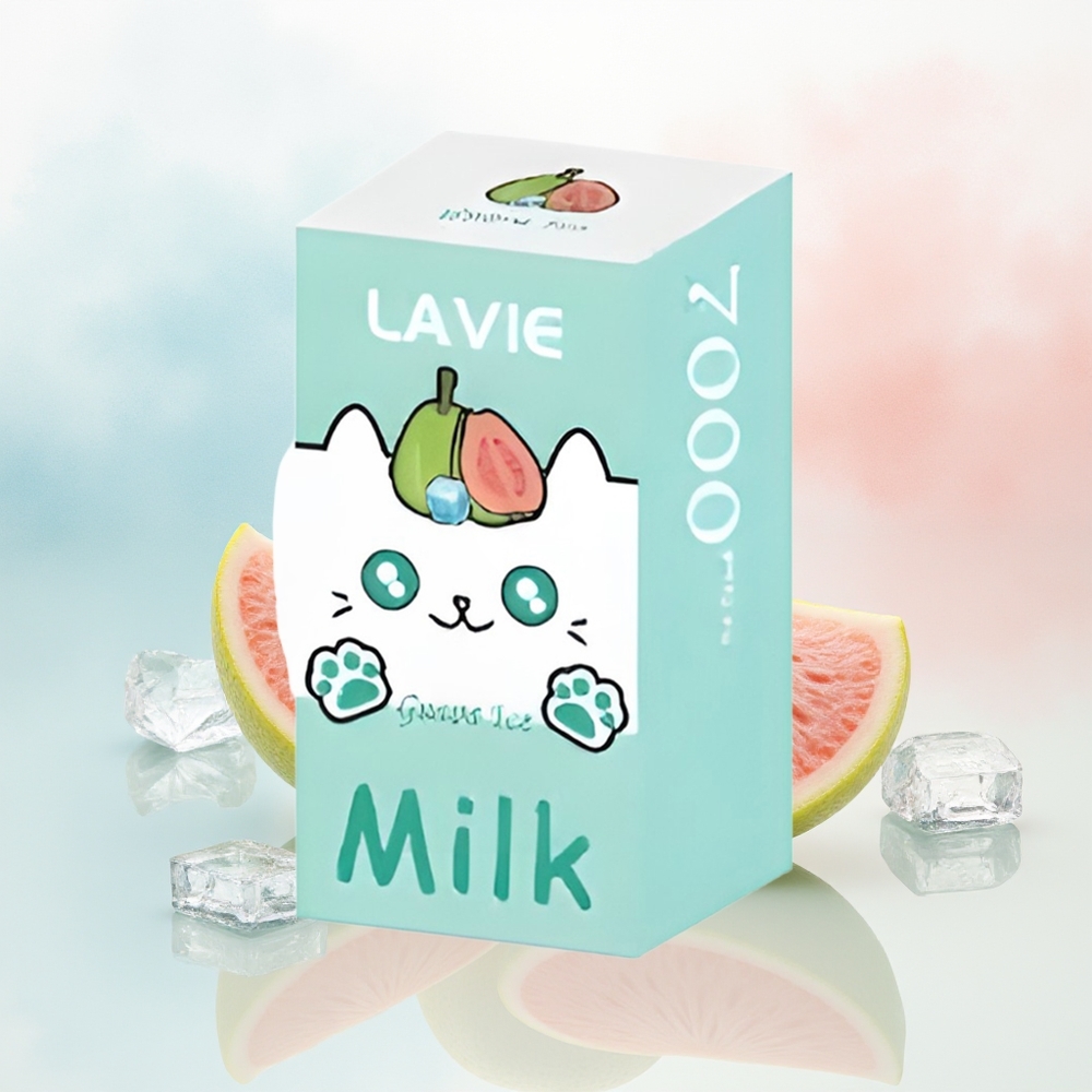 LAVIE Milk 7000 Puffs 16ML Guava Ledas Wholesale Lithuania