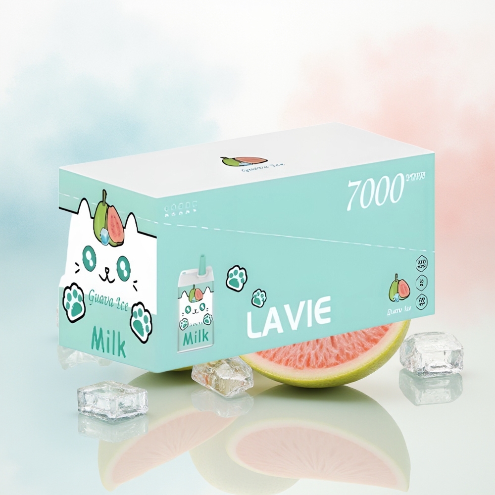 LAVIE Milk 7000 Puffs 16ML Guava Ledas Wholesale Lithuania