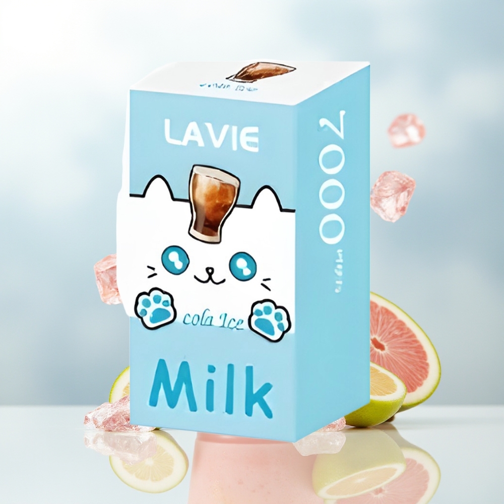 LAVIE Milk 7000 Puffs 16ML Kola Ledas Wholesale Lithuania