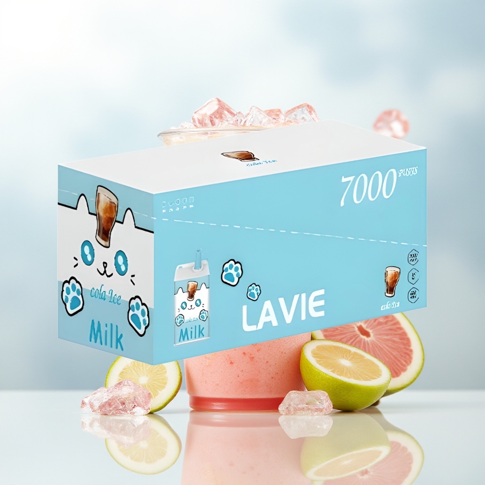 LAVIE Milk 7000 Puffs 16ML Kola Ledas Wholesale Lithuania