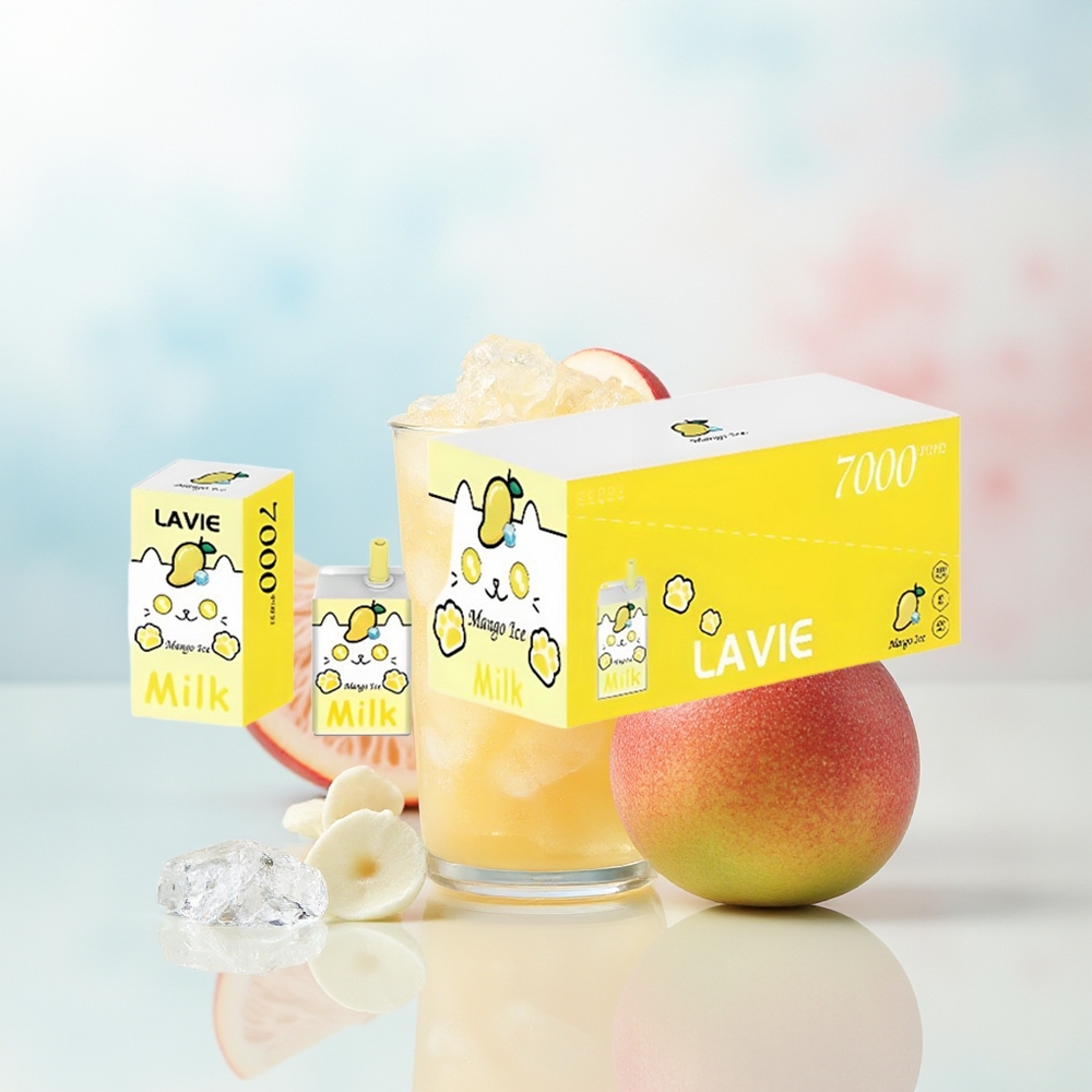 LAVIE Milk 7000 Puffs 16ML Mango Ice Wholesale Lithuania