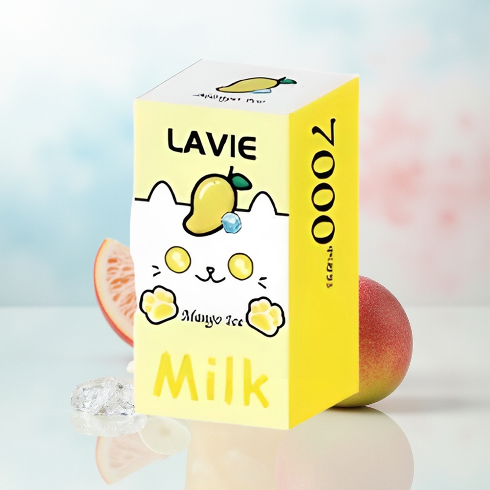 LAVIE Milk 7000 Puffs 16ML Mango Ice Wholesale Lithuania