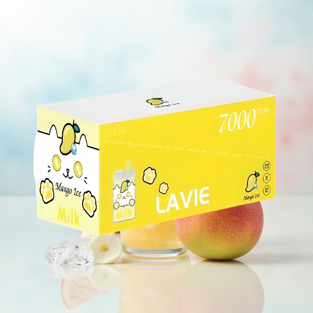 LAVIE Milk 7000 Puffs 16ML Mango Ice Wholesale Lithuania