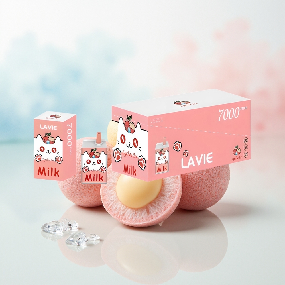LAVIE Milk 7000 Puffs 16ML Type C Lyčių Ledas Wholesale Lithuania