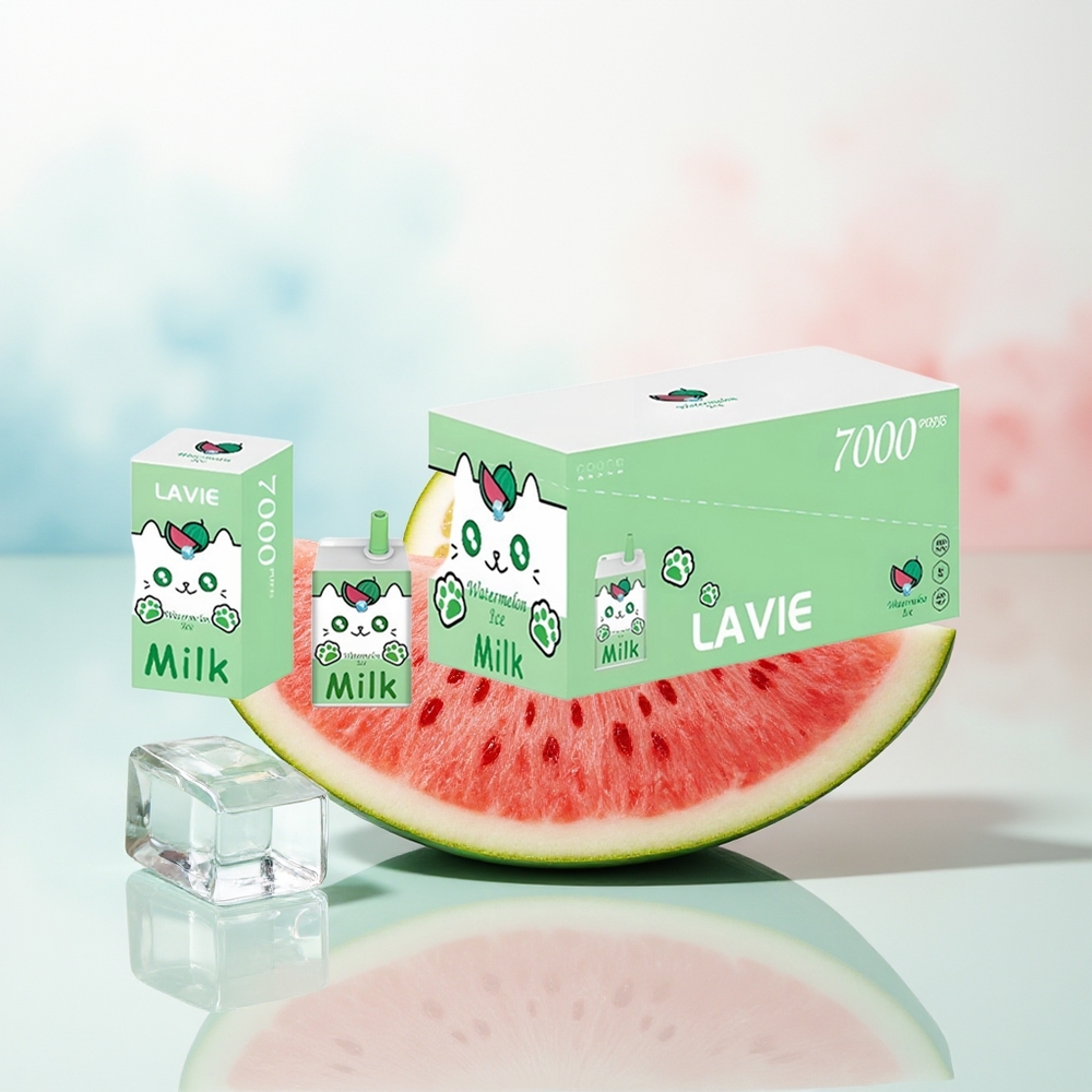 LAVIE Milk 7000 Puffs 16ML Vandensmelionas Ledas Wholesale Lithuania