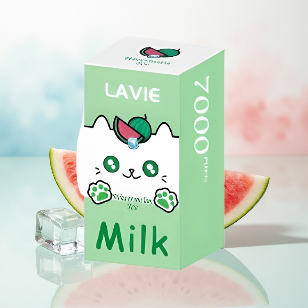 LAVIE Milk 7000 Puffs 16ML Vandensmelionas Ledas Wholesale Lithuania