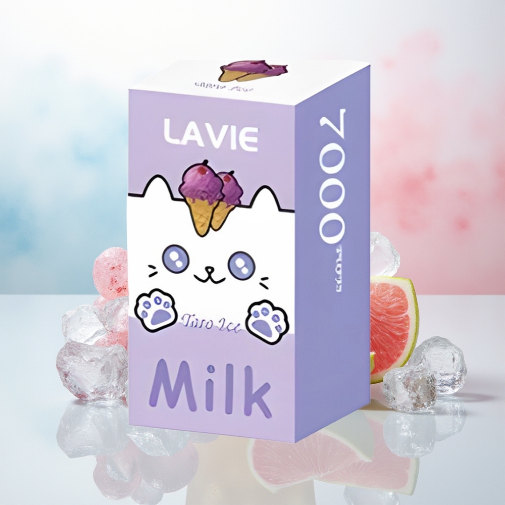 LAVIE Milk 7000 Puffs 16ML Vynuogių Ledas Wholesale Lithuania