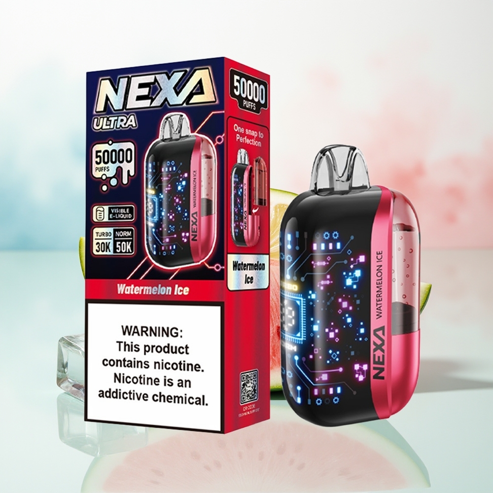 NEXA Ultra 50000 Puffs 20ml 5% Arbūzas Ledas Wholesale Lithuania
