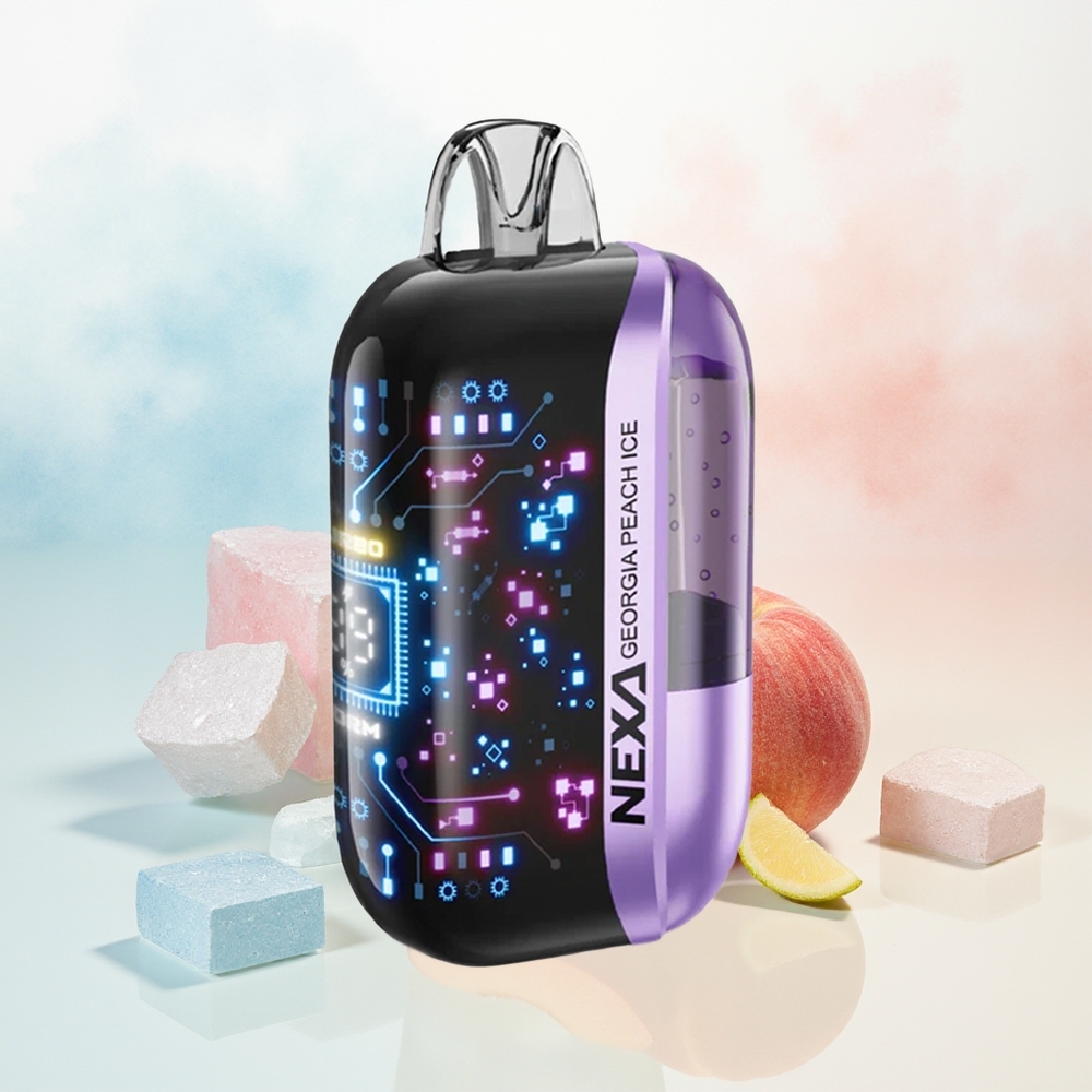 NEXA Ultra 50000 Puffs 20ml 5% Georgia Persikas Ledas Wholesale Lithuania