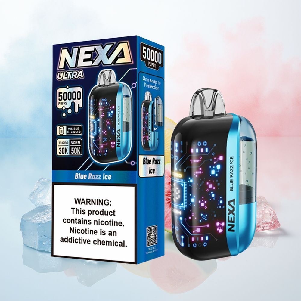 NEXA Ultra 50000 Puffs 20ml 5% Mėlynųjų Serbentų Ledas Wholesale Lithuania