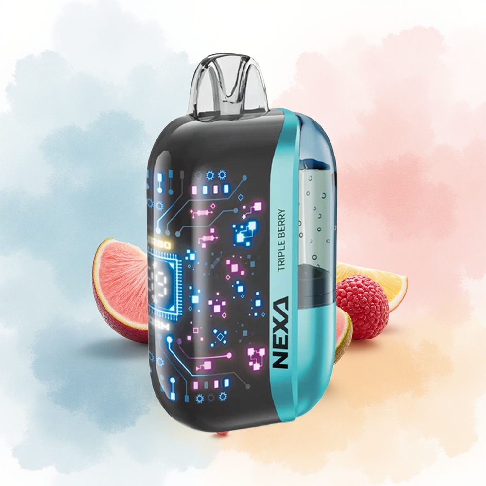 NEXA Ultra 50000 Puffs 20ml 5% Triple Berry (Trigubi Uogos) Wholesale Lithuania