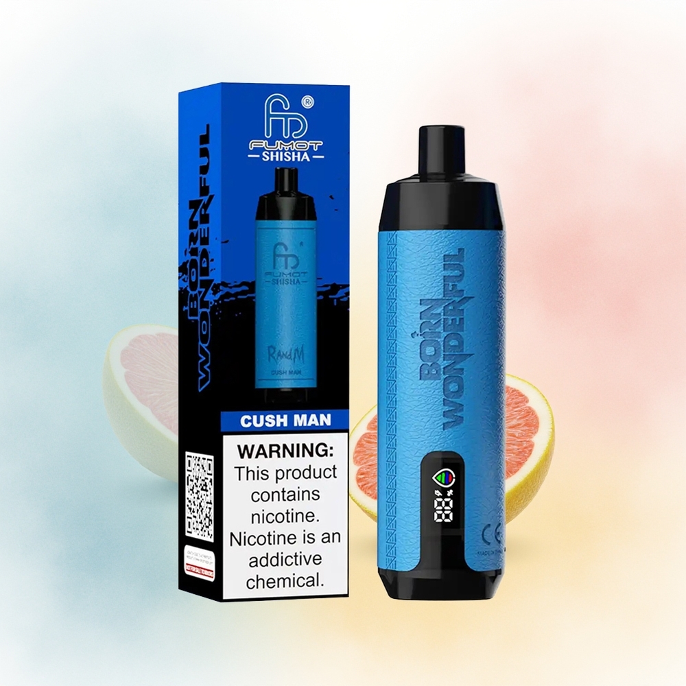 RandM Fumot Shisha 10000 Puffs 18ml Prefilled Cush Man Lietuva Didmenine