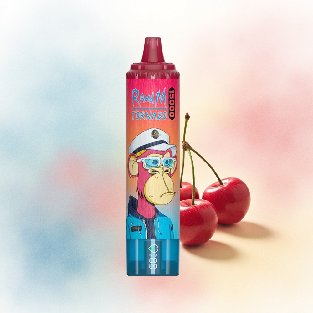 RandM Fumot Tornado 15000 25ml Cherry Užsakymas Didmeninė Lietuva