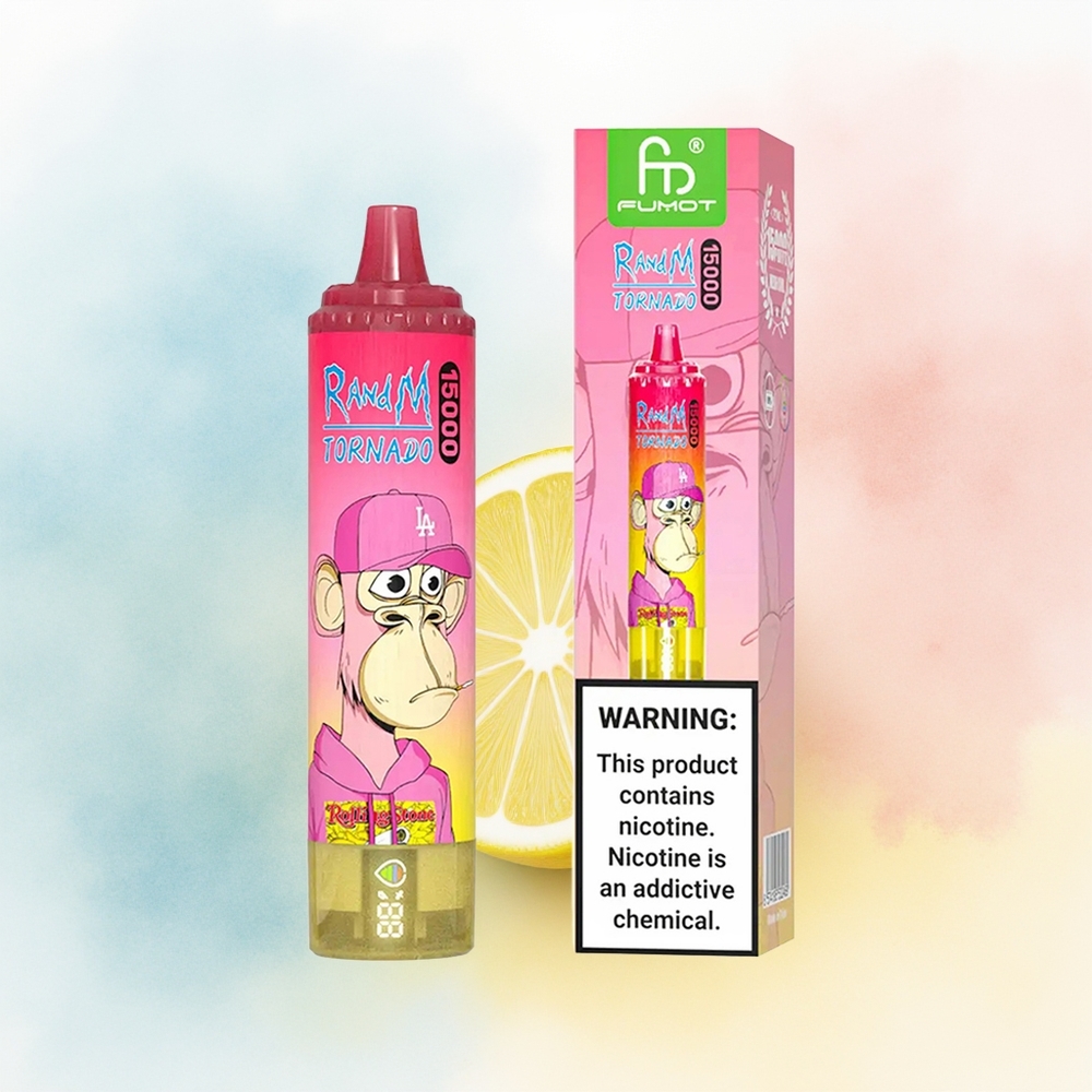 RandM Fumot Tornado 15000 Puffs 25ml Citrina Wholesale Lithuania