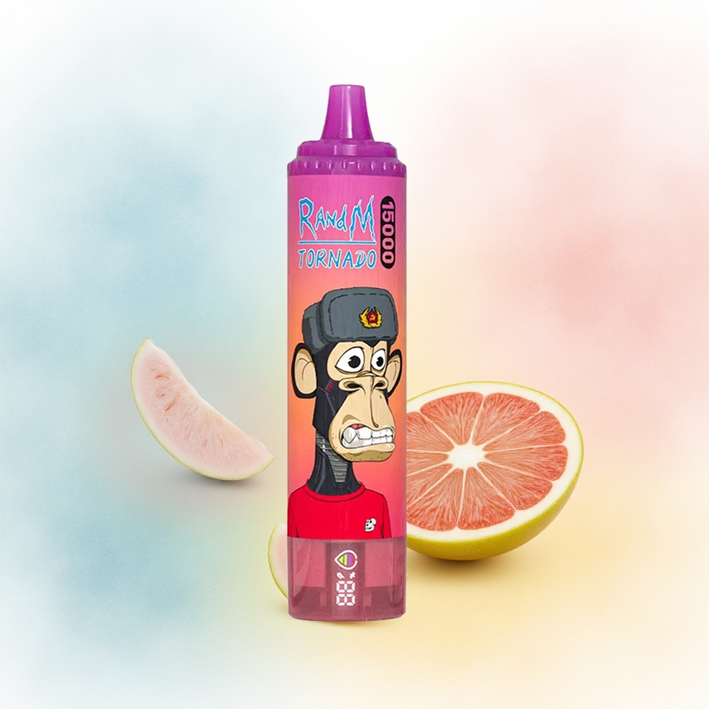 RandM Fumot Tornado 15000 Puffs 25ml Dragon Fruit Vape Didžiosios Apimties Lietuva