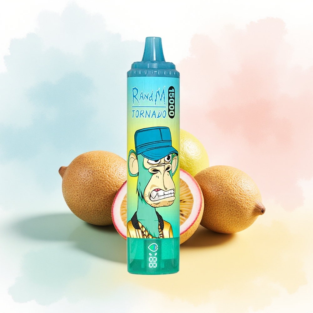 RandM Fumot Tornado 15000 Puffs 25ml Kiwi Aštrus Vaisius Guava Wholesale Lithuania