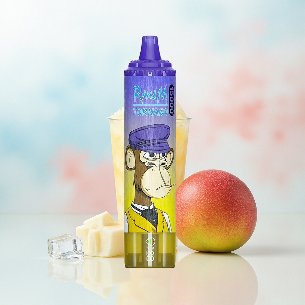 RandM Fumot Tornado 15000 Puffs 25ml Mango Ant Ledai Wholesale Lithuania
