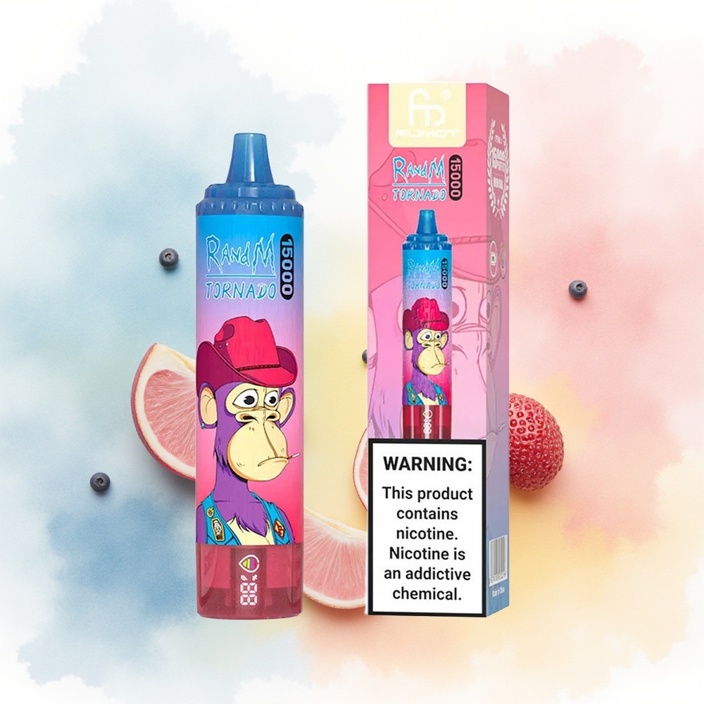RandM Fumot Tornado 15000 Puffs 25ml Mišrios Uogos Didmeninė Prekyba Lietuvoje