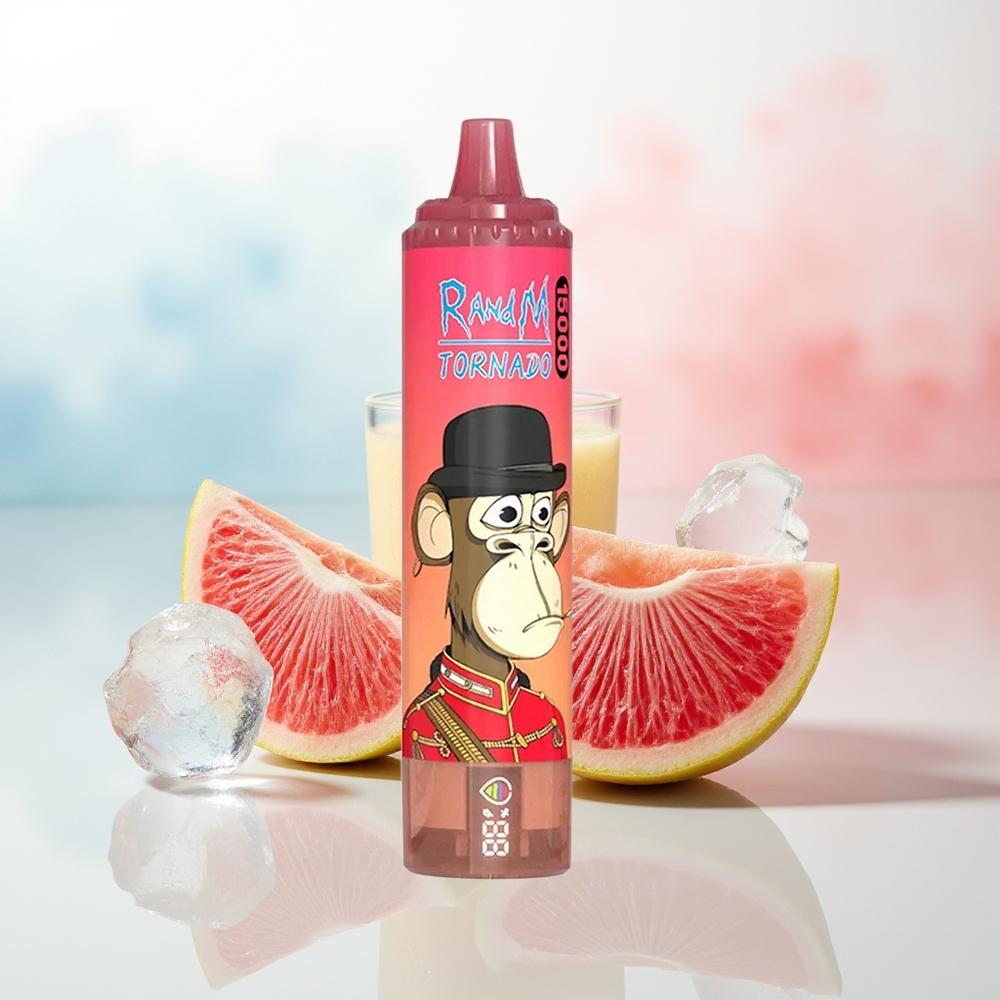 RandM Fumot Tornado 15000 Puffs 25ml Raudona Energija Ledas Wholesale Lithuania
