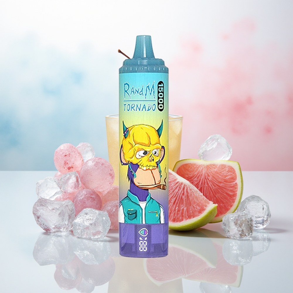 RandM Fumot Tornado 15000 Puffs 25ml Vynuogių Ledas Wholesale Lithuania