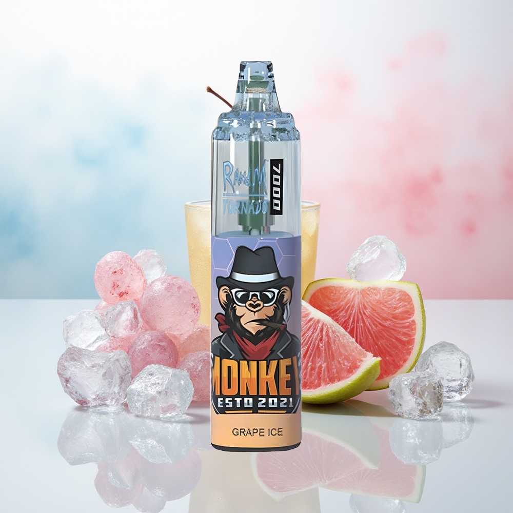 RandM Fumot Tornado 7000 14ML RGB Uogienės Ledas Wholesale Lithuania