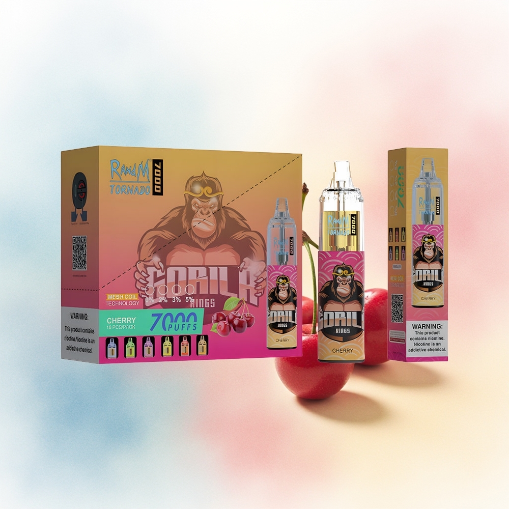 RandM Fumot Tornado 7000 Puffs 14ML E-liquid Vyšninis Lithuania Wholesale