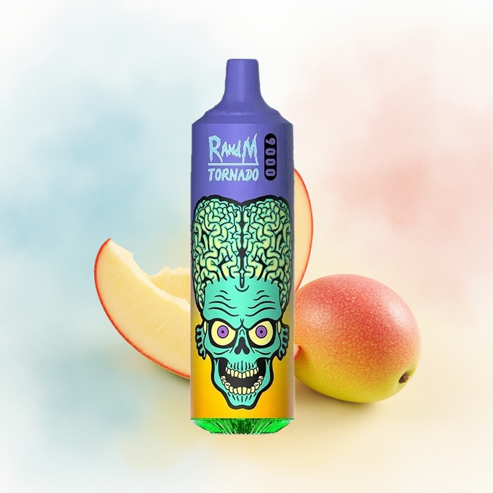 RandM Fumot Tornado 9000 Puffs 18 mL Mango (Mangas) Wholesale Lithuania