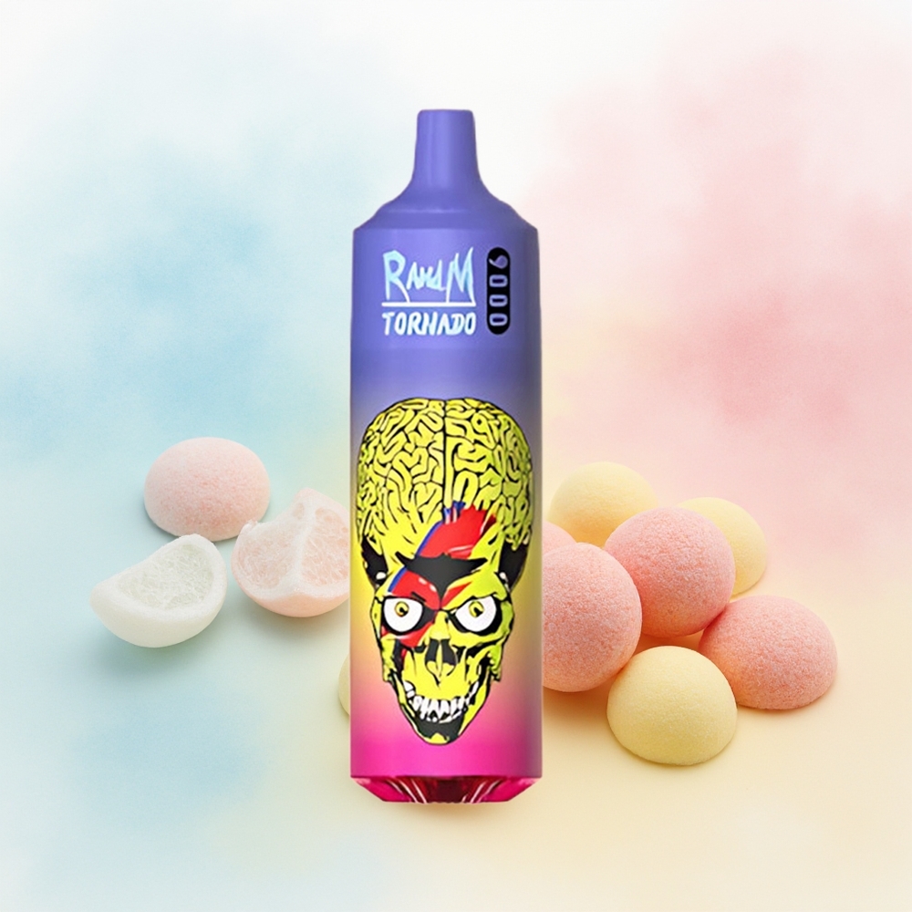 RandM Fumot Tornado 9000 Puffs 850 mAh Skittles (Saldainiai) Wholesale Lithuania