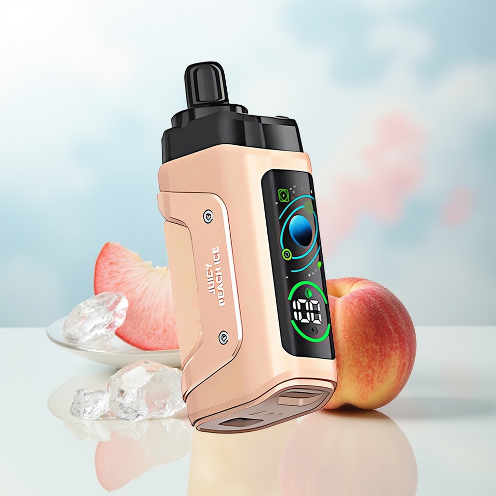 Razz Bar 45000 Puffs 1.0 Ohm Mesh Coil Sultingų Persikų Ledas Wholesale Lithuania