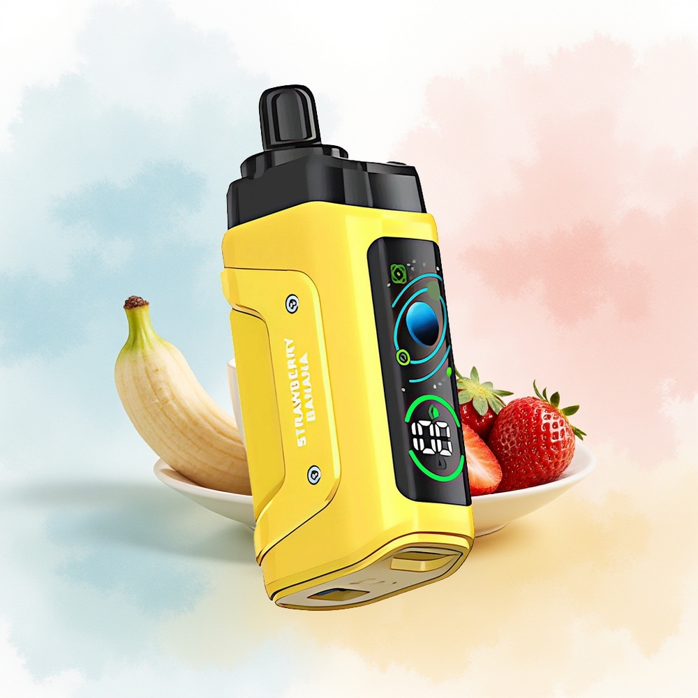 Razz Bar 45000 Puffs 20 mg/ml Braškinė Bananas Lietuva Didmeninė Prekyba