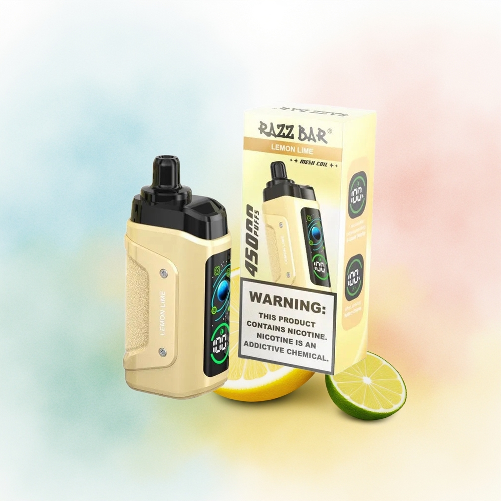 Razz Bar 45000 Puffs Tinkamas Oro Srautas Citrina Kvepėjimas Wholesale Lithuania