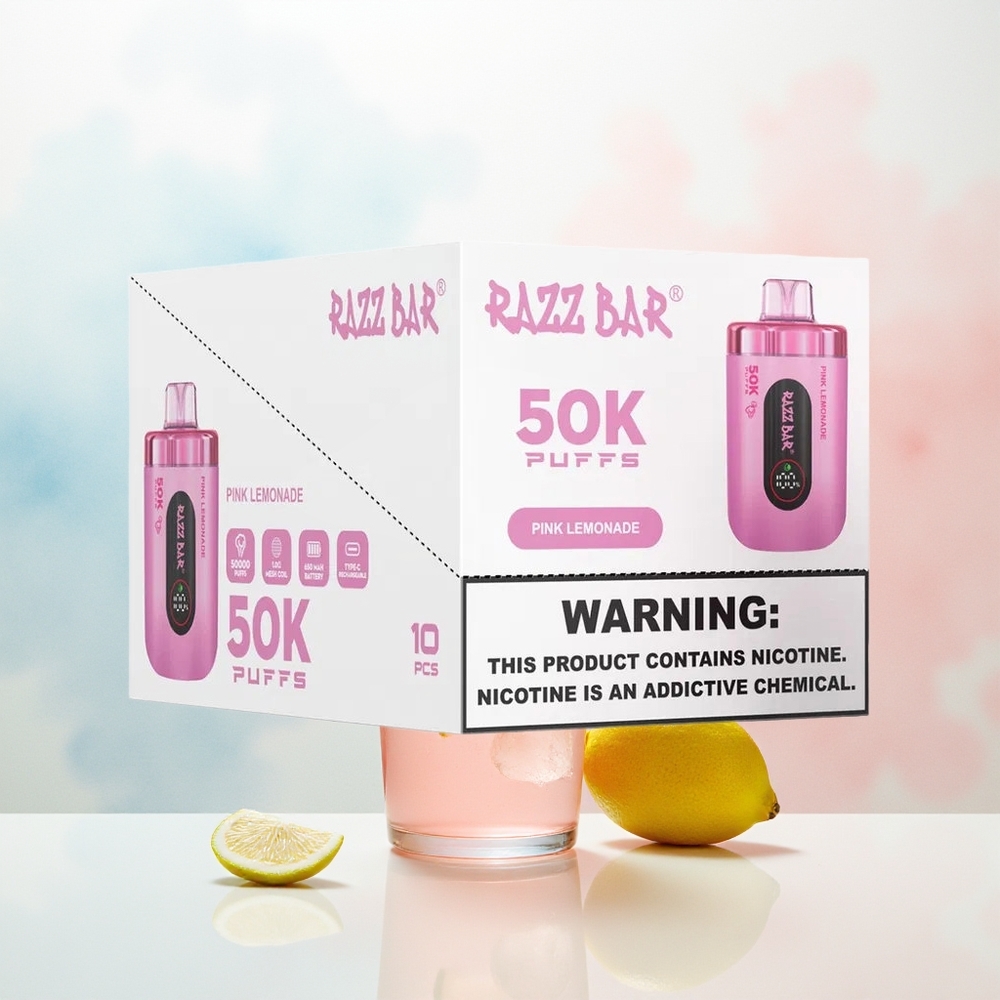 Razz Bar 50K 2% Nikotino Rūgščiai Citrinų Limonadas Didmeninė Prekyba Lietuva