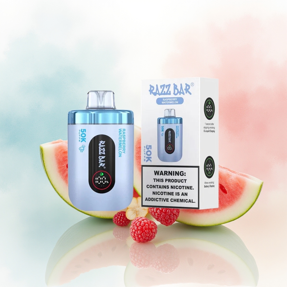 Razz Bar 50K Puffs 2% Type-C Avietė Arbūzas Wholesale Lithuania