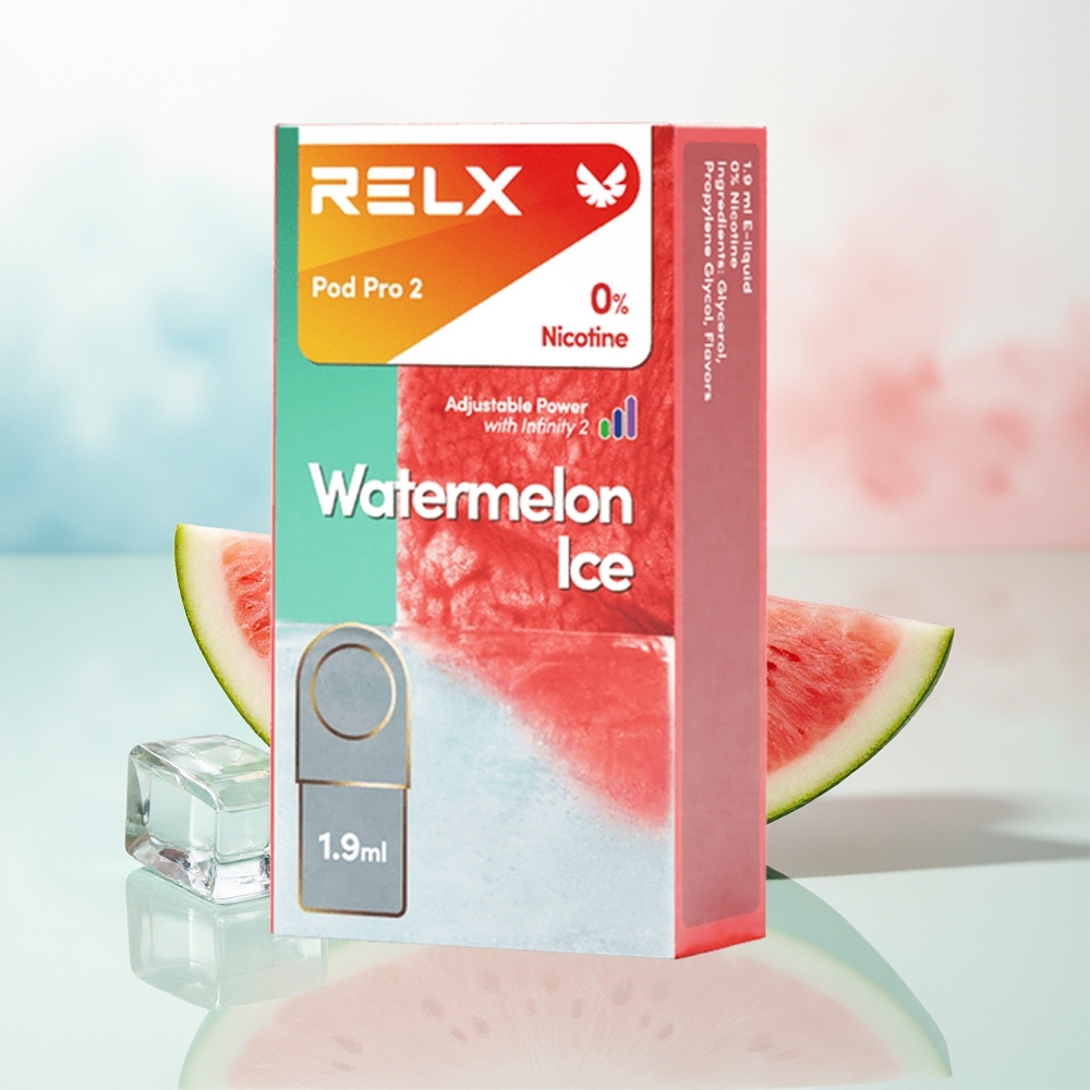 RELX Pod Pro 2 600 Puffs 1.9ml Arbūzas Ledas Wholesale Lithuania