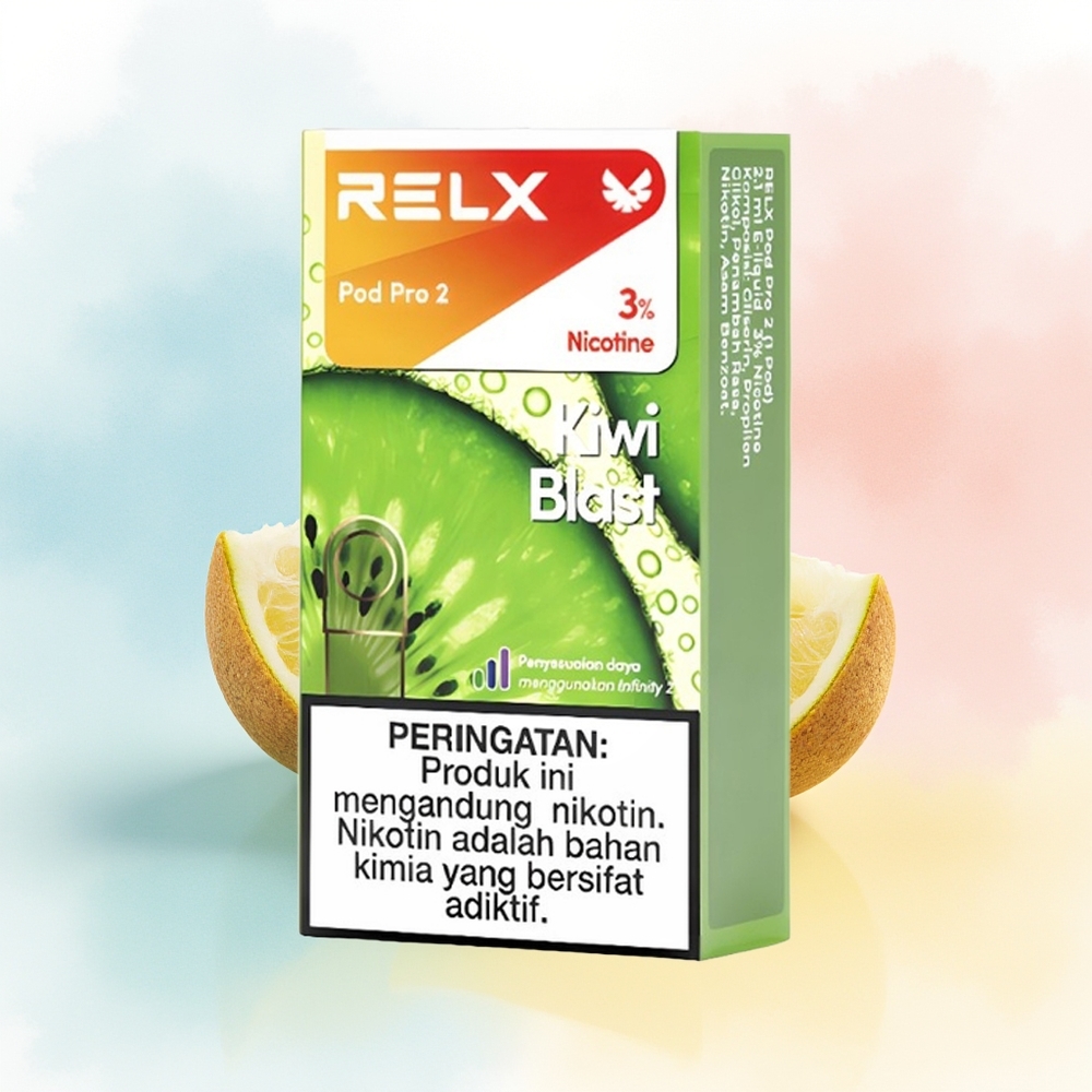 RELX Pod Pro 2 600 pūsų 1.9ml Kiwi Sprogimas Didmeninė prekyba Lietuva