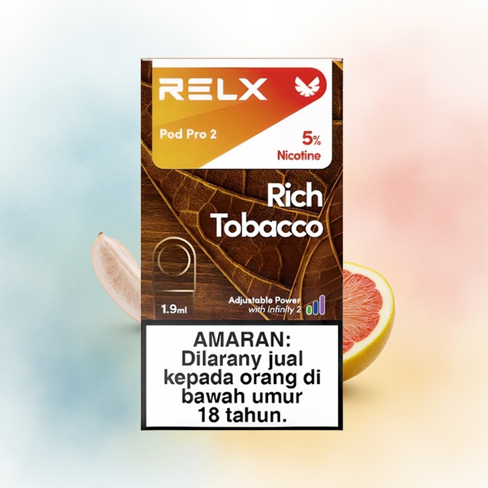 RELX Pod Pro 2 600 pūsmų 1.9ml Turbo Mišiniai Tabakas Didmeninė prekyba Lietuva
