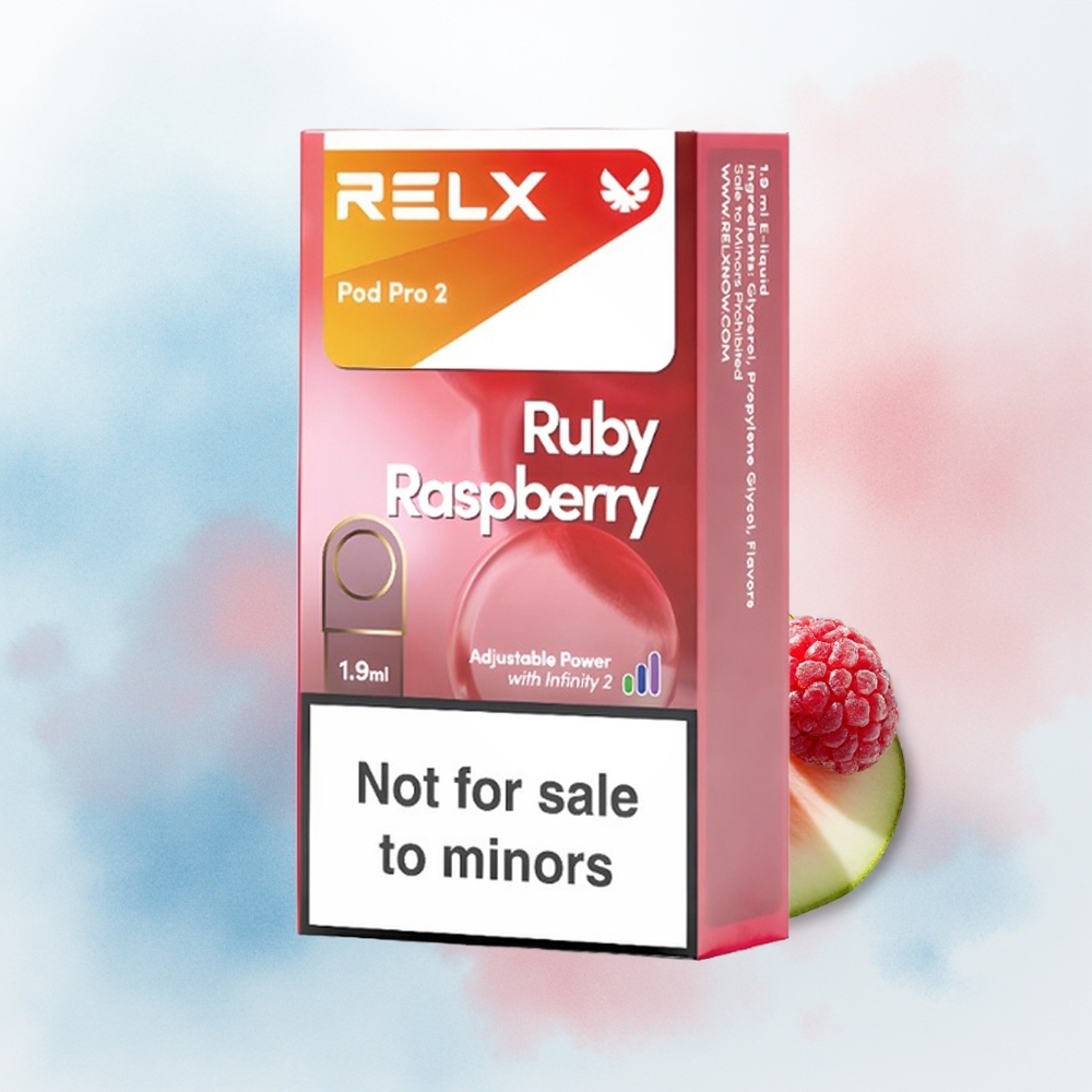 RELX Pod Pro 2 600 pūtų 1.9ml Mėlynųjų aviečių Lithuania Wholesale