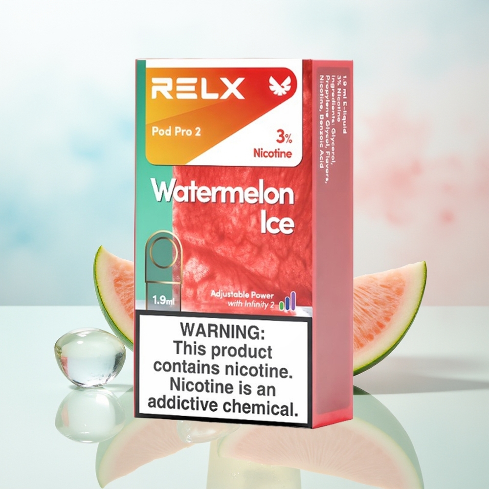 RELX Pod Pro 2 600 puffs Arbūzas Ledas Wholesale Lithuania