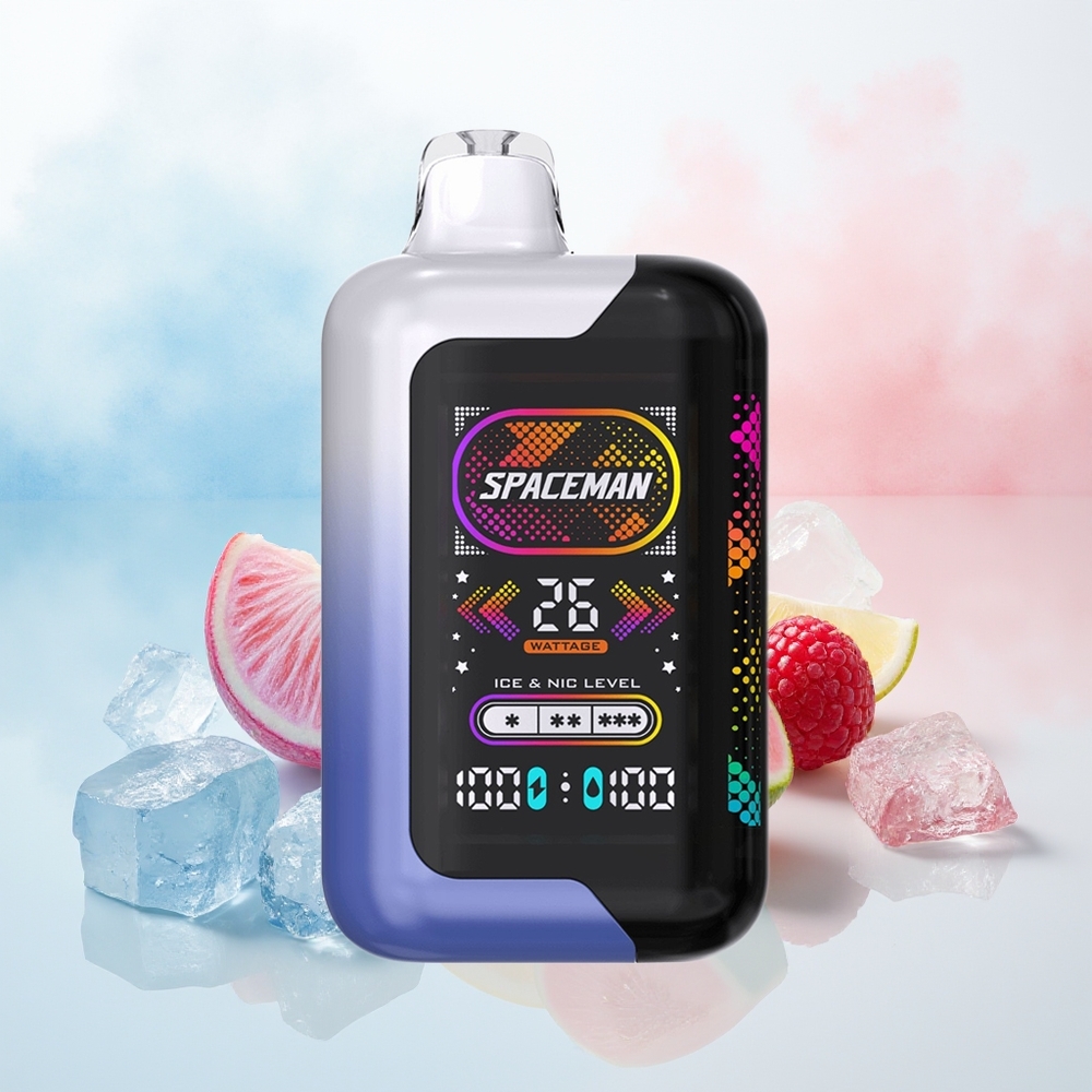 SMOK SPACEMAN SP40000 20ml 50mg Mėlynųjų Serbentų Ledas Lithuania Didmeninė