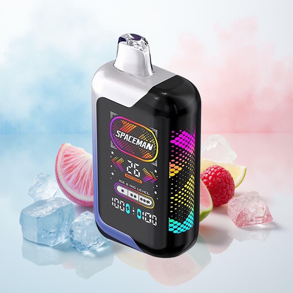 SMOK SPACEMAN SP40000 20ml 50mg Mėlynųjų Serbentų Ledas Lithuania Didmeninė